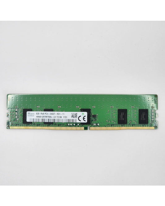 Vista frontal del módulo de memoria DDR4 SK Hynix de 8 GB (single-rank x8, 2400 MT/s).